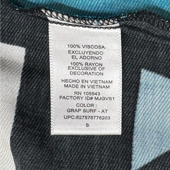 EUC | Derek Lam for Design Nation | Striped Mini Dress | Blue/Black | Small - Picture 8 of 10